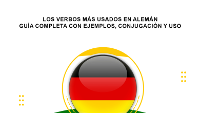 Los verbos más usados en alemán: guía completa con ejemplos, conjugación y uso